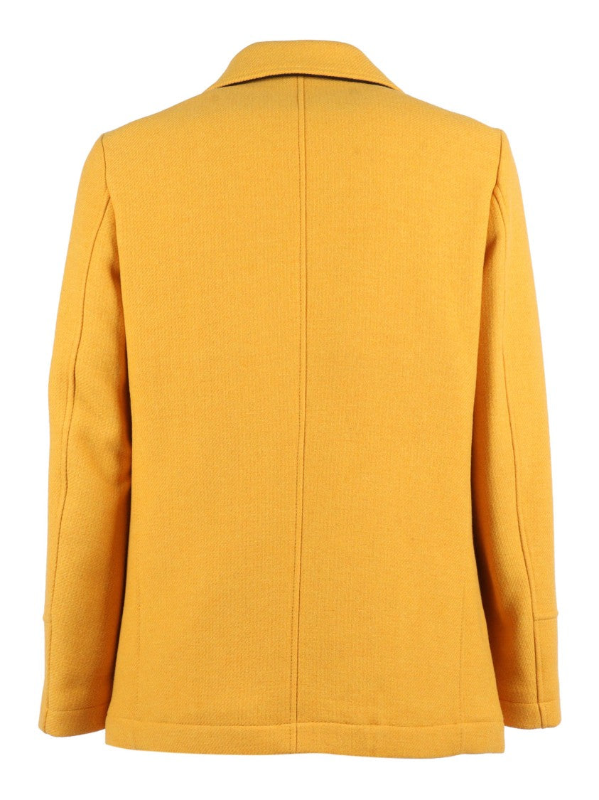 Camplin Island - S Double-Breasted Wool Coat