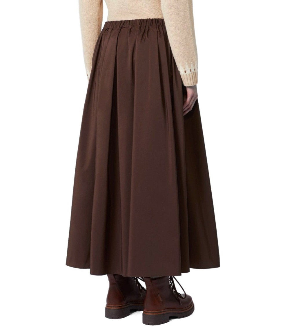 Max Mara Bruno1234 Brown Long Skirt