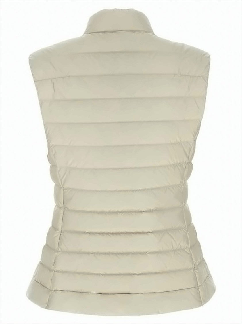 Moncler Quilted Vest With High Collar