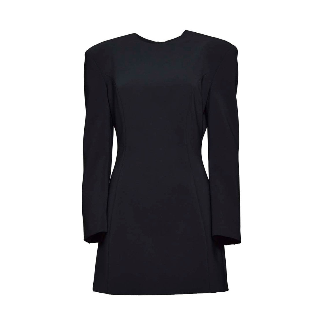 Dsquared2 Icon Zipped Dress In Black Crepe