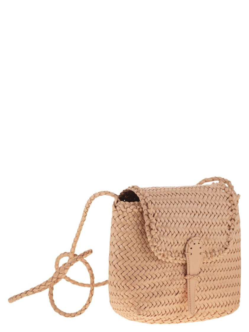 Dragon Mini City Bag - Woven Leather Bag