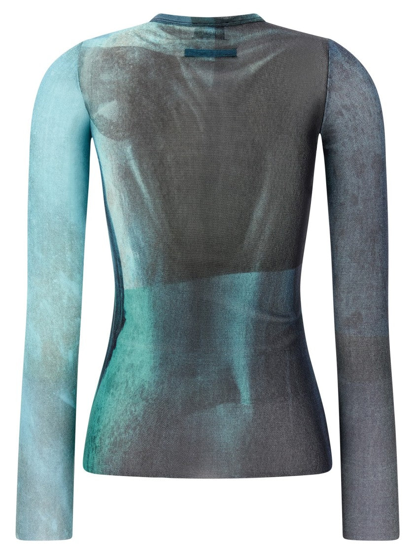Jean Paul Gaultier 'Water' Top