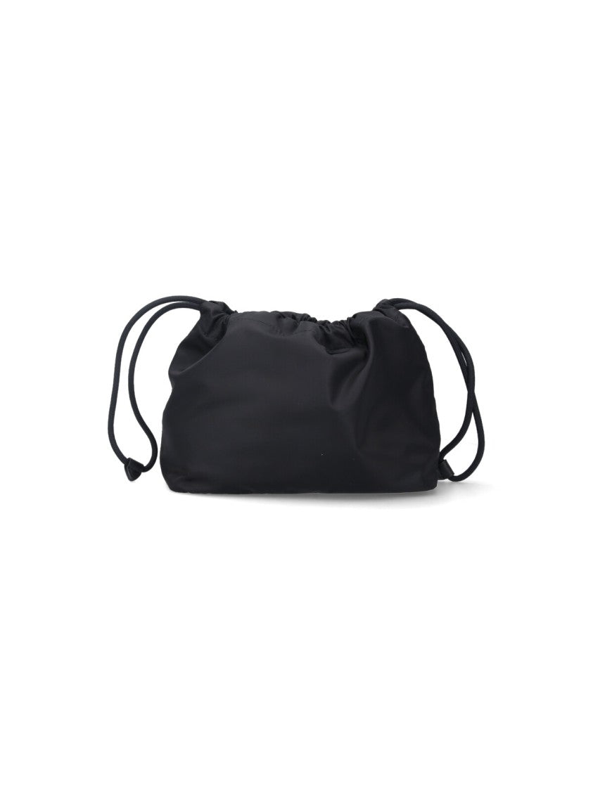 Burberry "Horseshoe" Pouch – Black