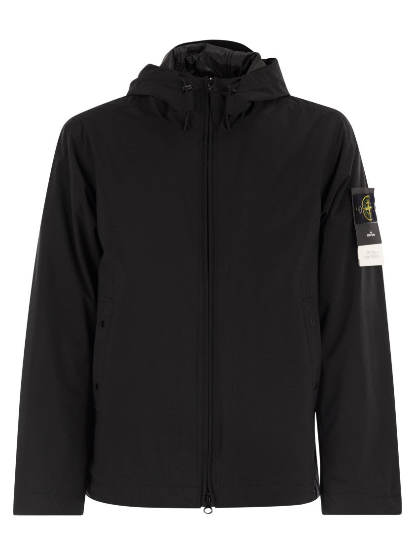 Stone Island Padded Jacket With Waterproof And Windproof Membrane