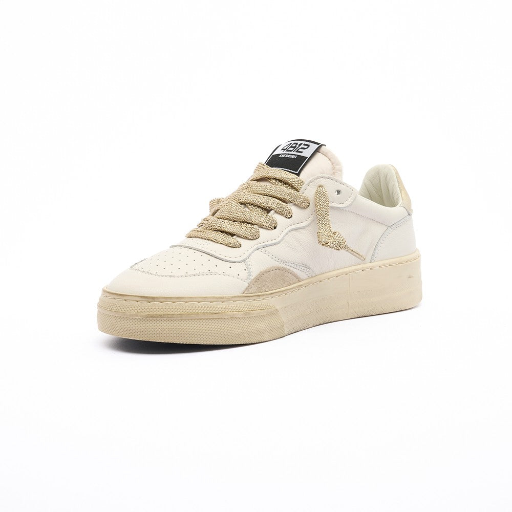 4B12 Wototal Leather Men's Sneakers
