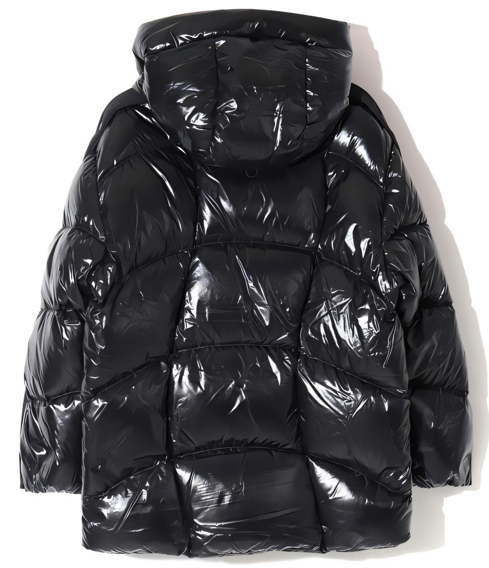 Moncler Glossy Black Puffer Jacket