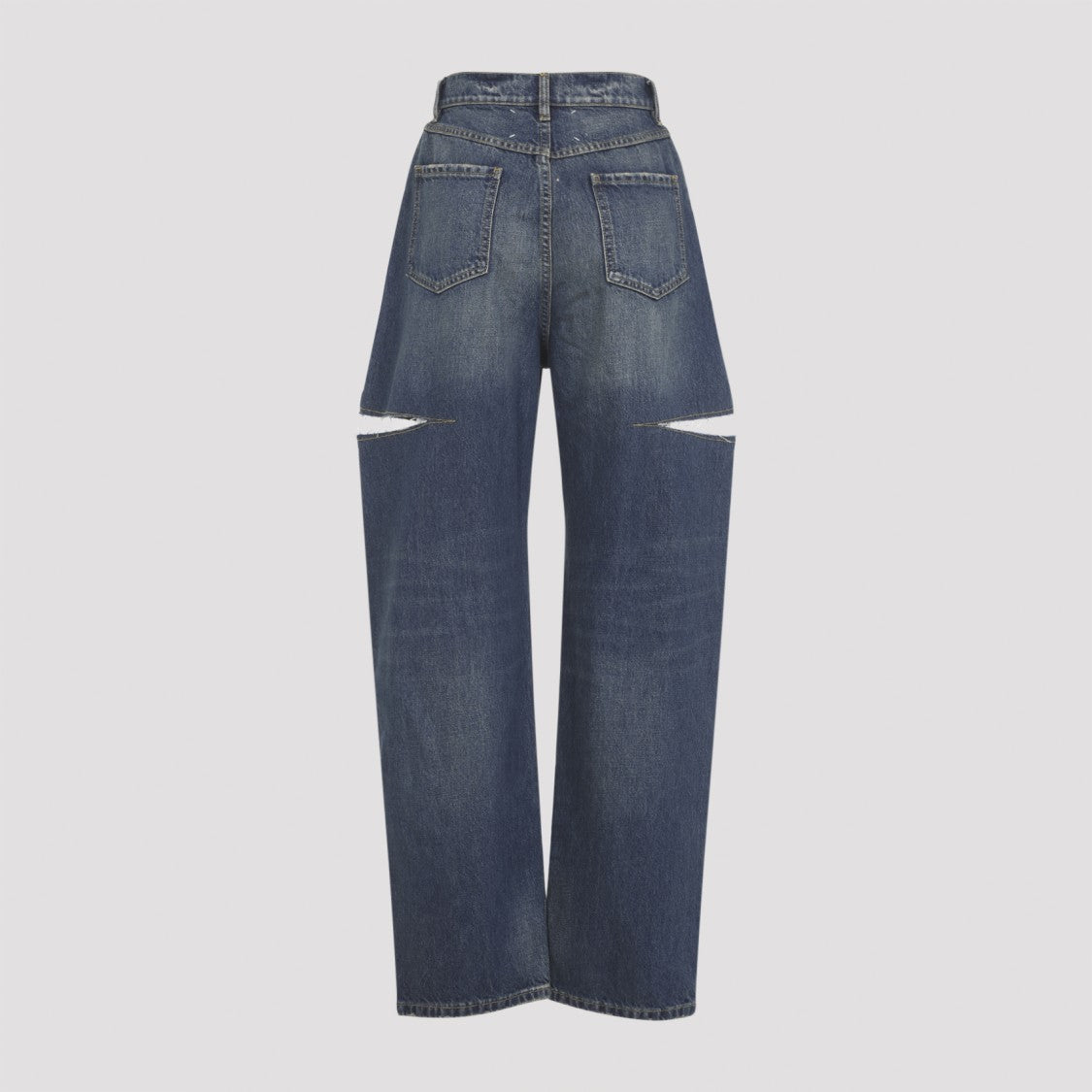Maison Margiela 5 Pockets Blue Cotton Jeans