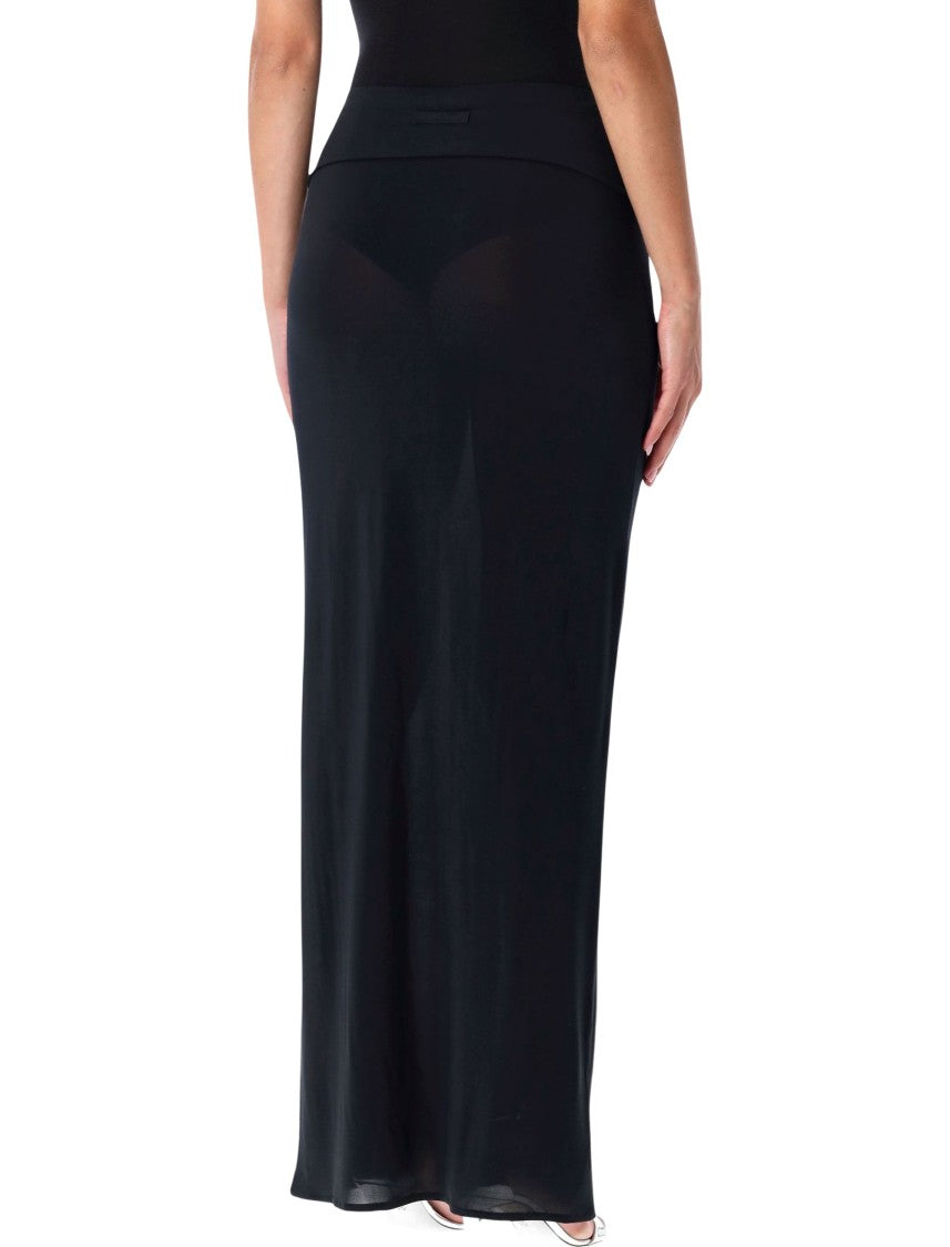 Jean Paul Gaultier Long Skirt Lingerie Garter