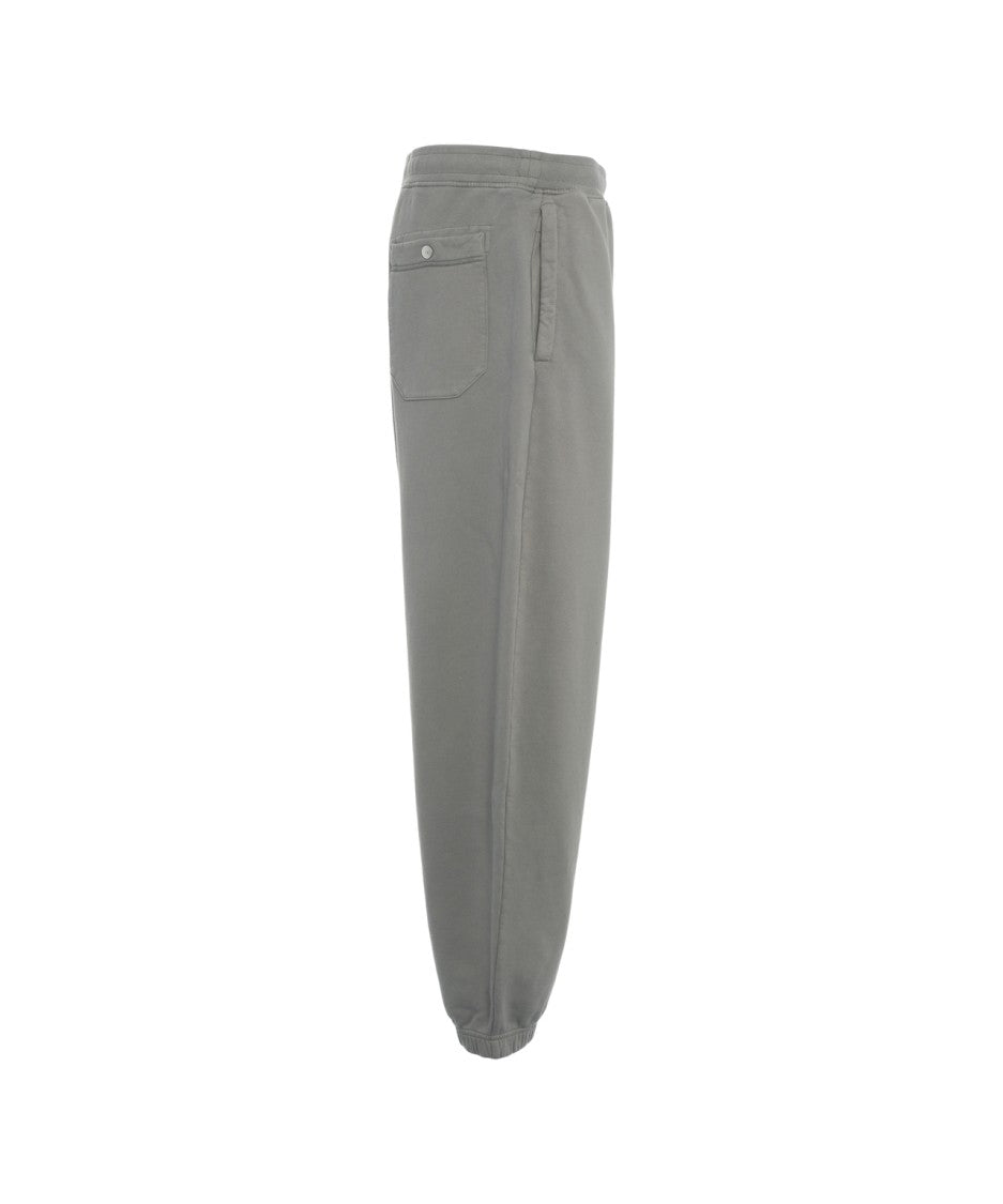 Stone Island Relaxed Fit Joggers With Logo Patch
