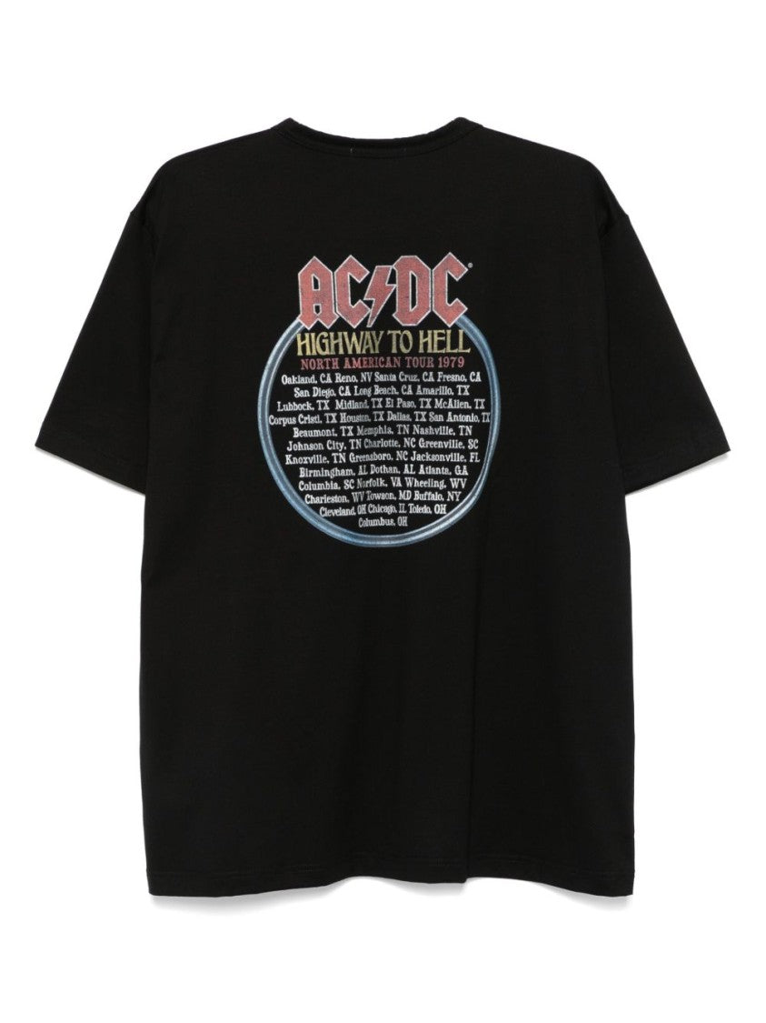 Junya Watanabe Classic Black Crew Neck T-Shirt
