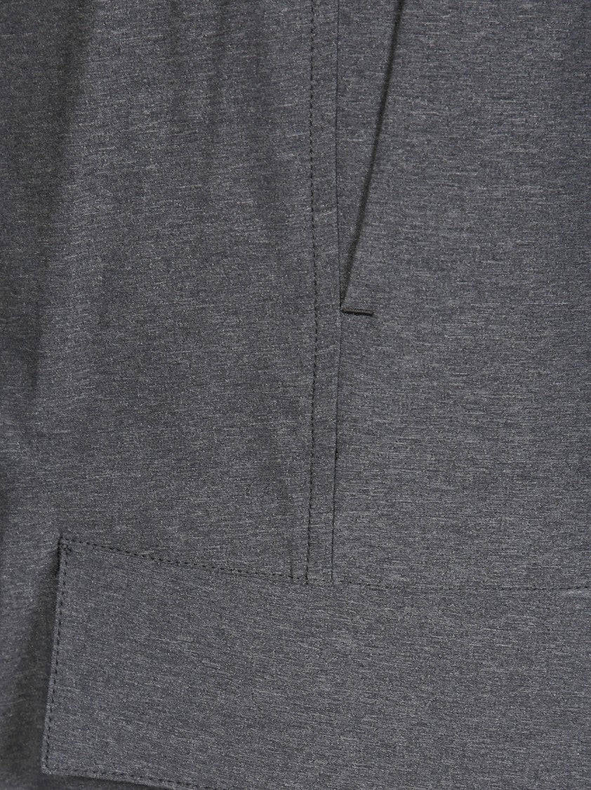 Herno Straight-Leg Trousers With Flap Pockets And Tailored Details