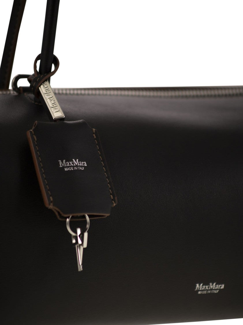Max Mara Holdallstring - Natural Leather Satchel
