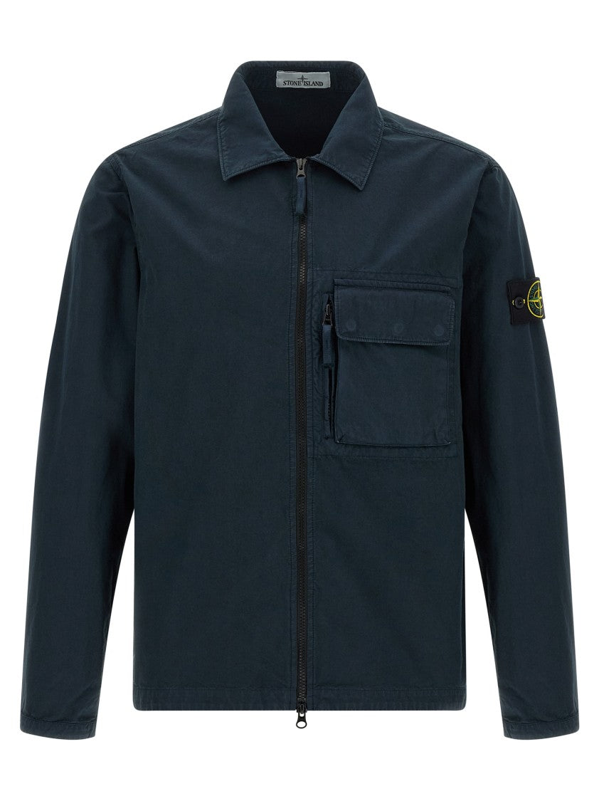 Stone Island 'Rws' Cotton Overshirt