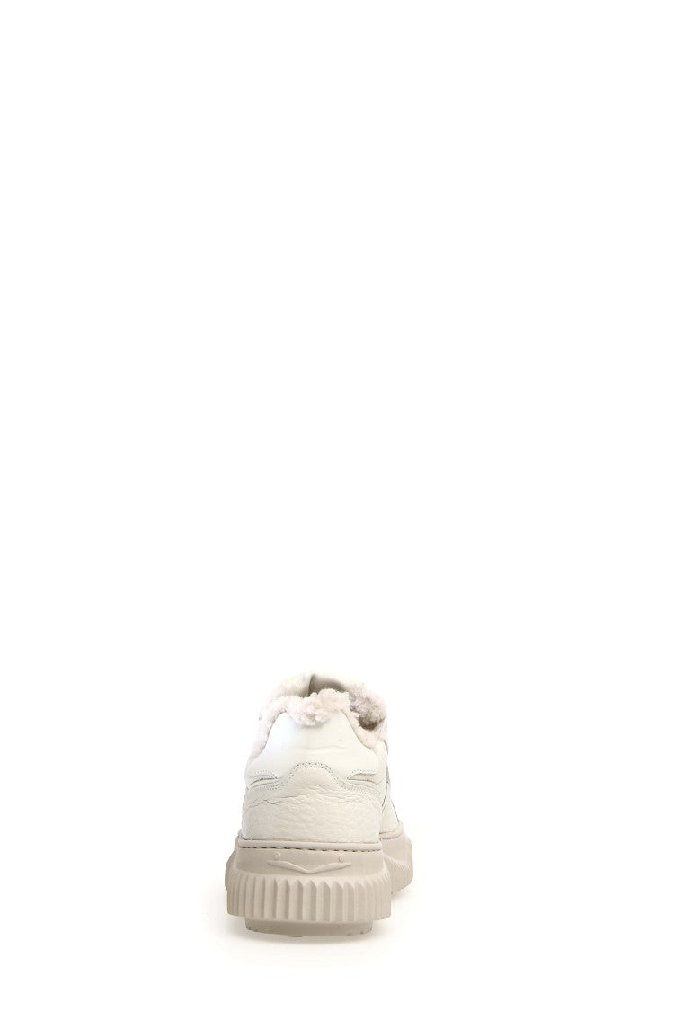 Voile Blanche Calfskin Sneakers With Removable Insole And Ultra-Light Rubber Sole