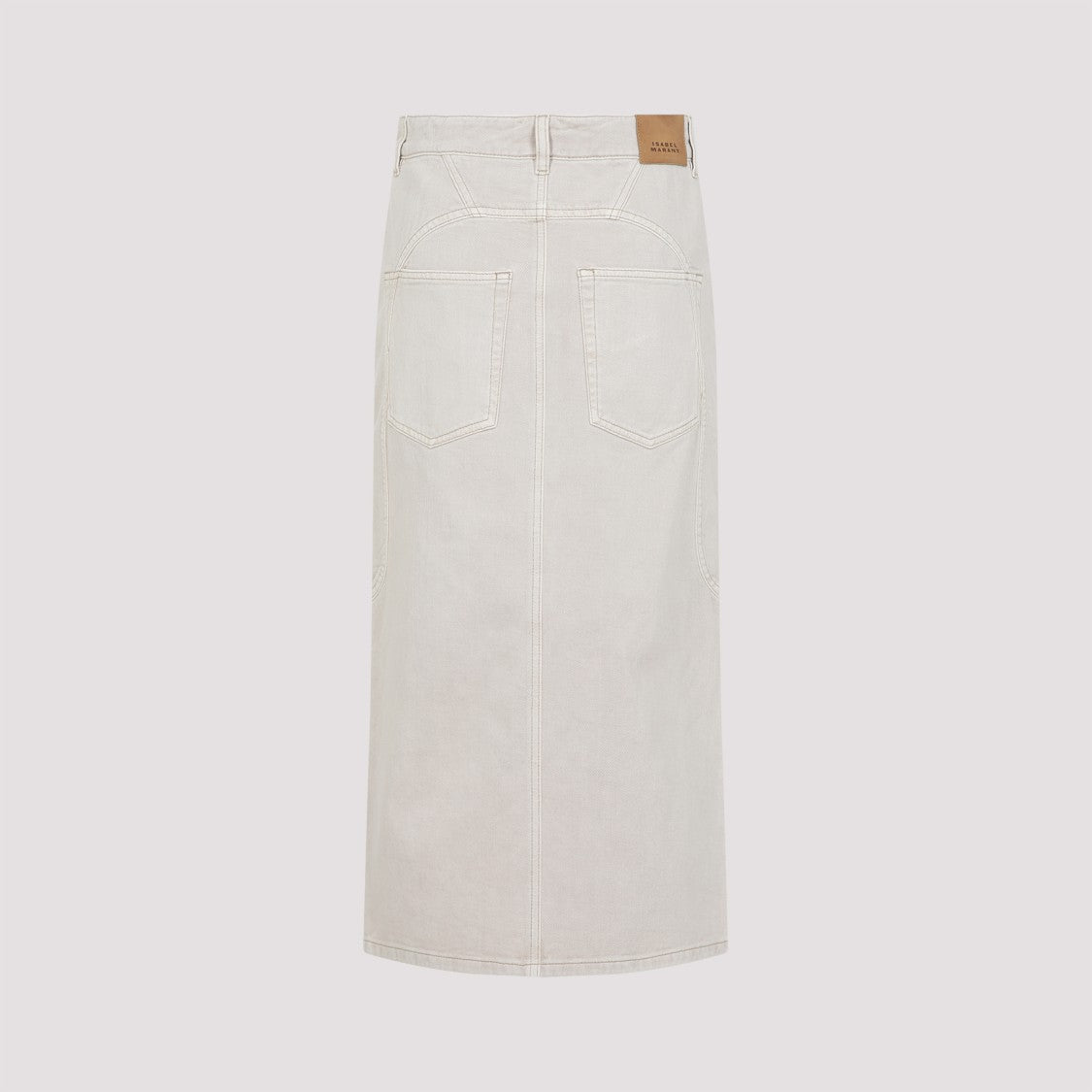 Isabel Marant Cotton Denim Midi Skirt