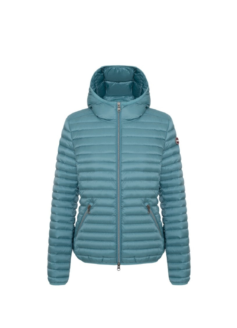 Colmar Originals Clear Blue Quilted Hooded Jacket