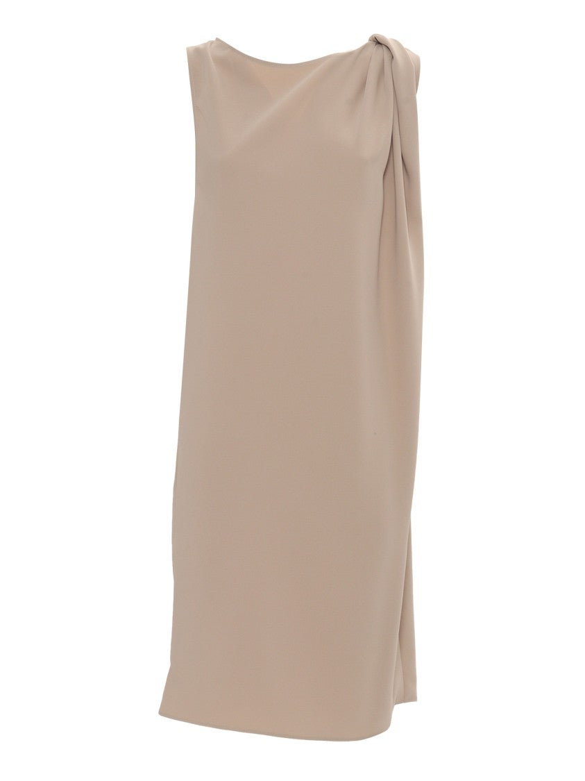P.A.R.O.S.H. Draped Evening Dress With Single Shoulder Detail