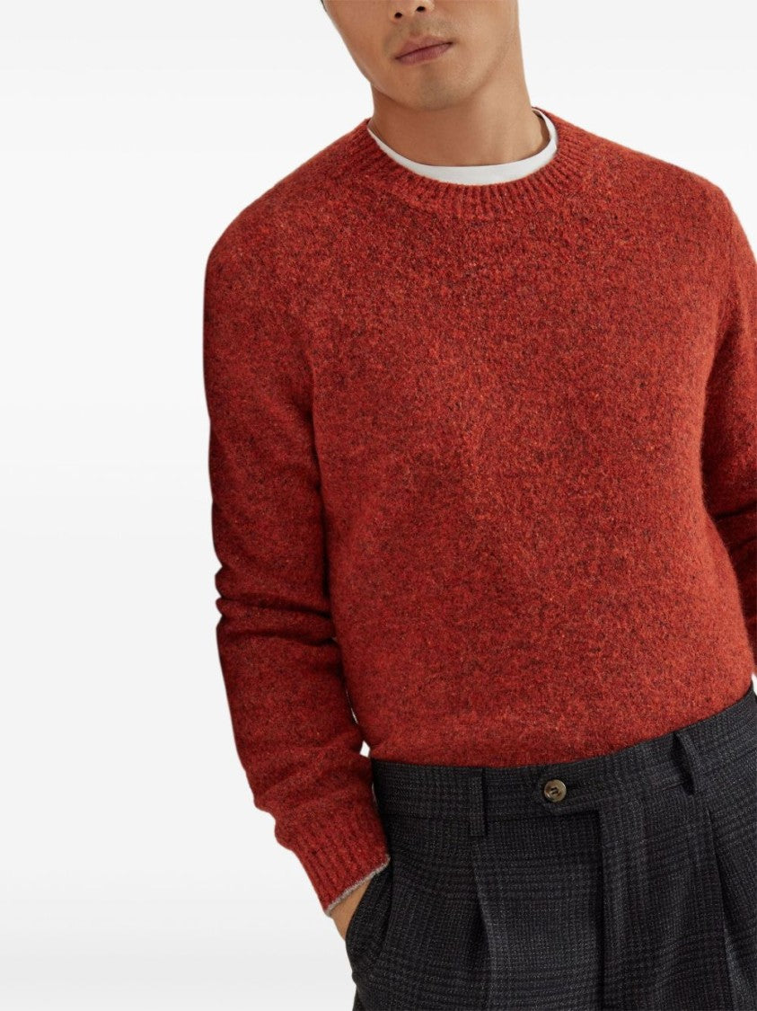 Brunello Cucinelli Ribbed Cuff Sweater With Timeless Design