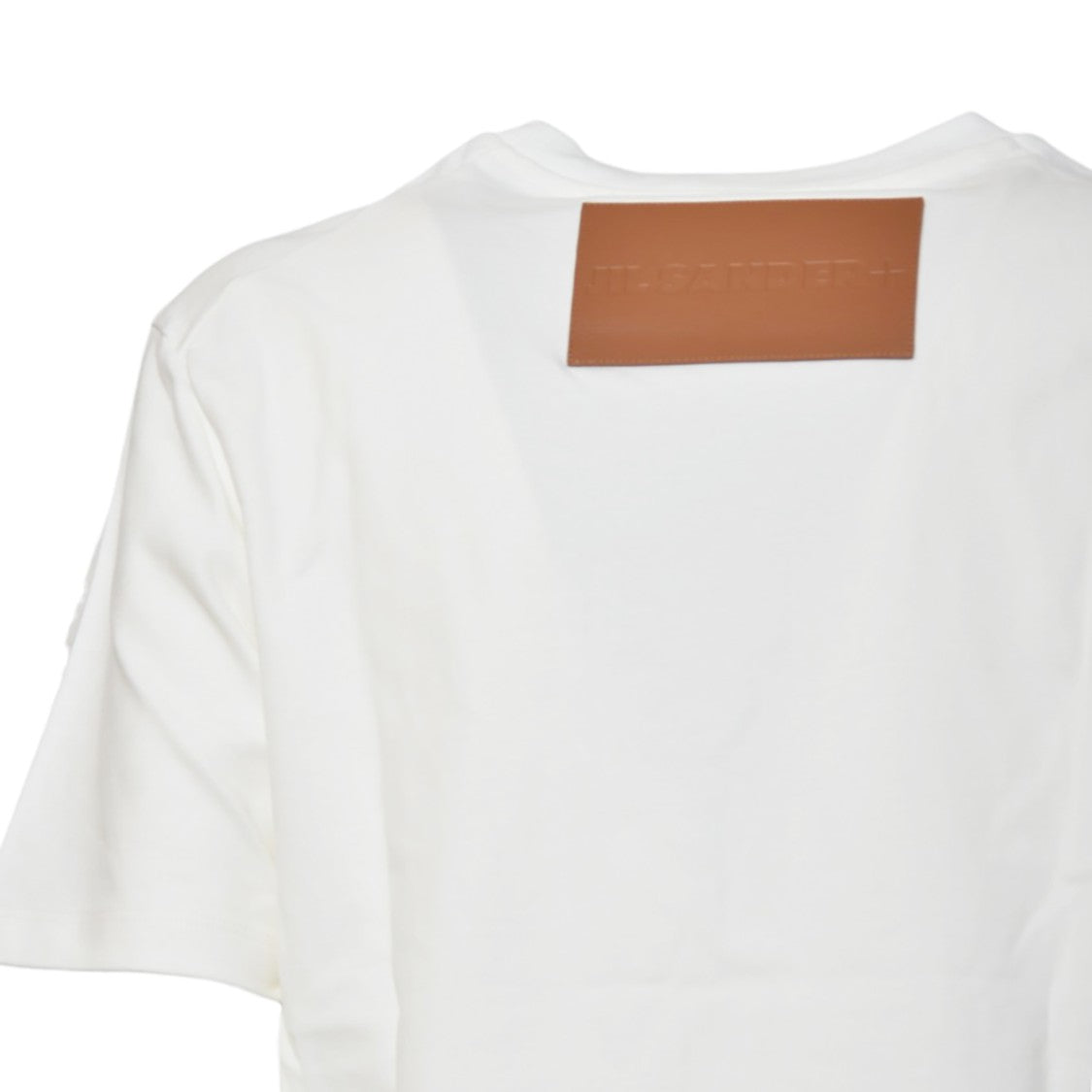 Jil Sander Classic White Cotton Jersey T-Shirt