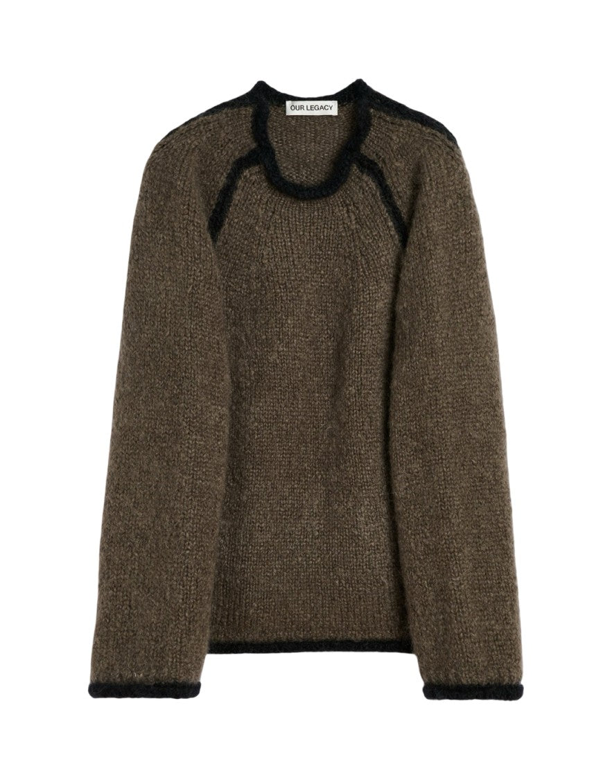 Our Legacy Textured Knit Roundneck Sweater