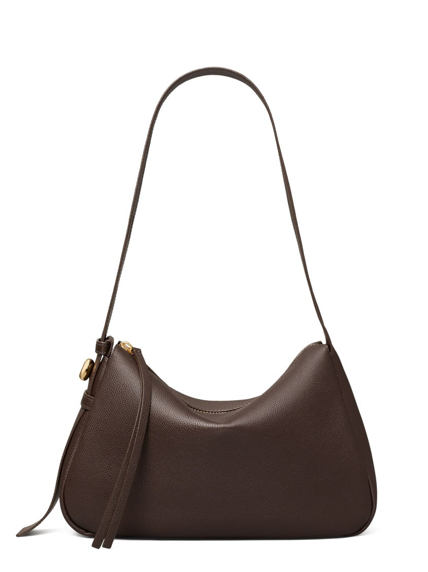 Tory Burch Structured Flap Closure Shoulder Bag With Chain-Link Strap