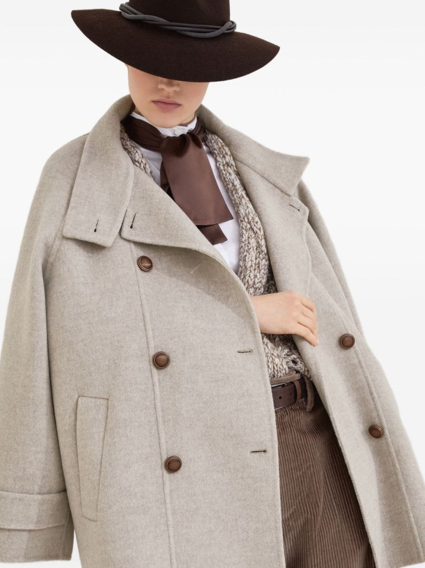 Brunello Cucinelli Wool And Cashmere Coat