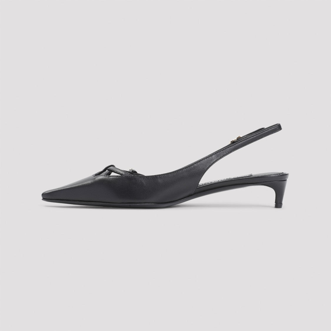 Dolce & Gabbana Black Lamb Leather Pumps