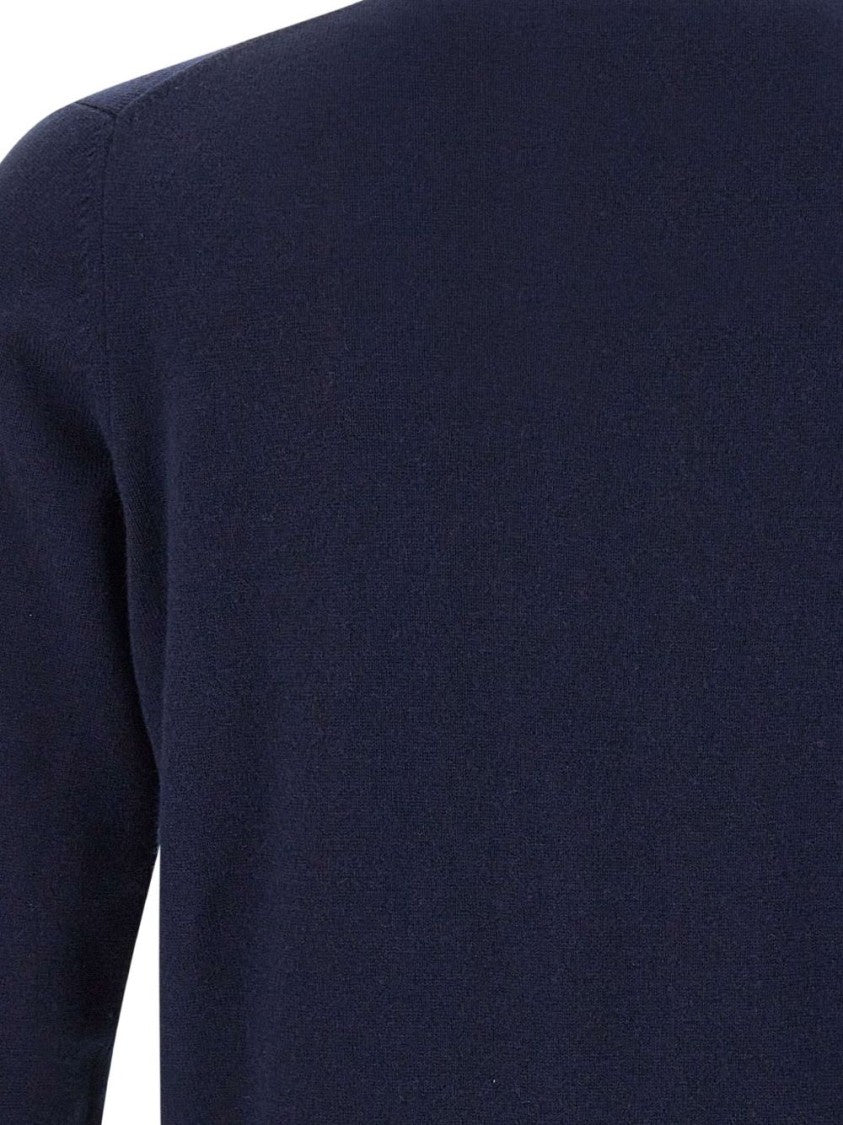 Kangra Classic Crew Neck Sweater In Wool