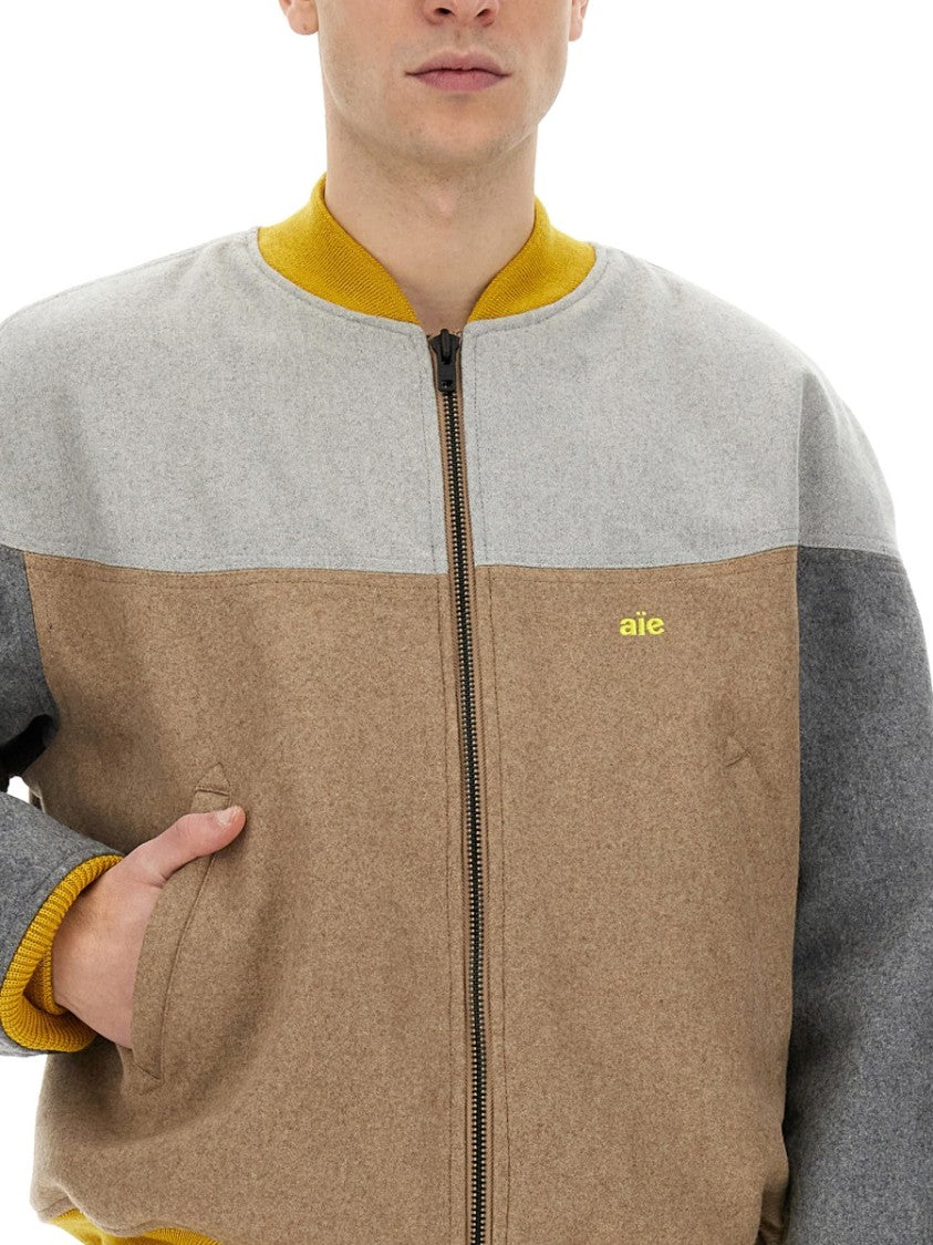 Aïe Color-Blocked Jacket