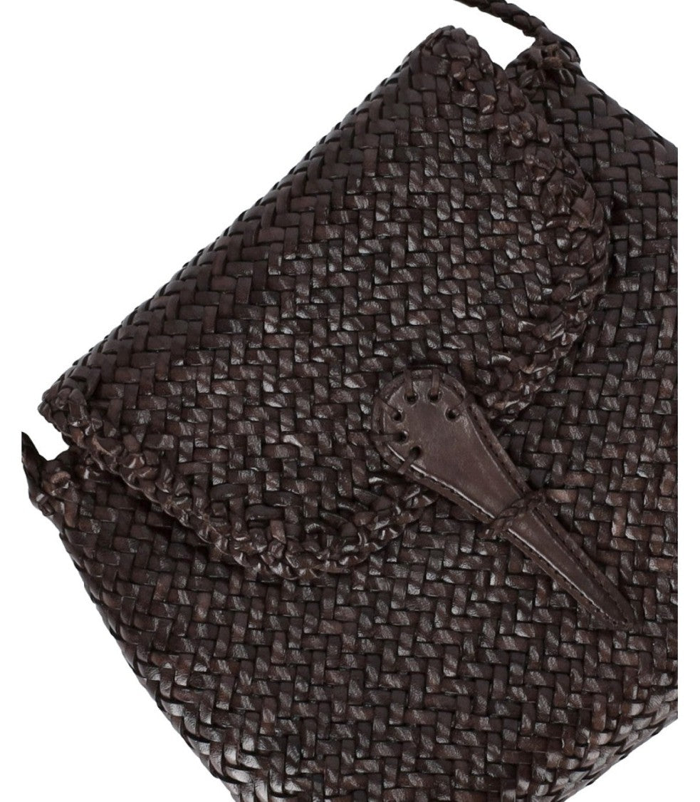 Dragon Diffusion Mini City Dark Brown Crossbody Bag
