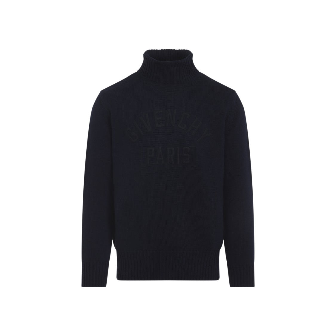Givenchy Dark Navy Blue Cotton Pullover