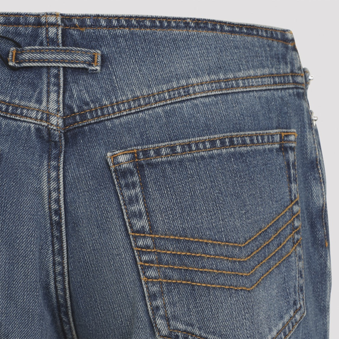 Jean Paul Gaultier Front Zipped Vintage Denim Jean Paul Gaultier