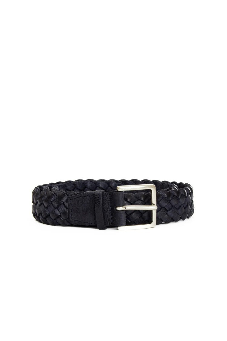 Orciani Blue Leather Belt