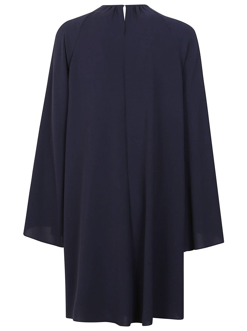 Max Mara Relaxed Mini Dress With Bell Sleeves