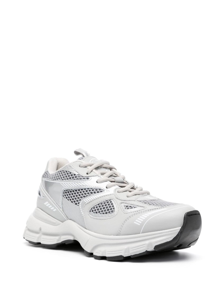 Axel Arigato Grey Trainers With Sole And Breathable Design
