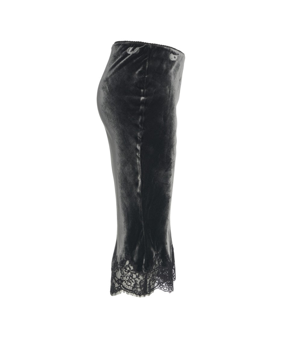 Herskind Tess' Velvet Midi Skirt
