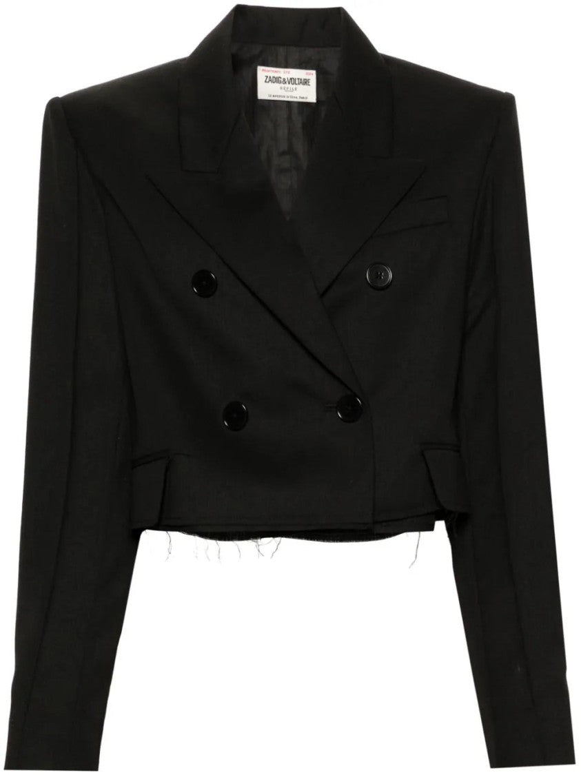 Zadig & Voltaire Vito Double-Breasted Blazer