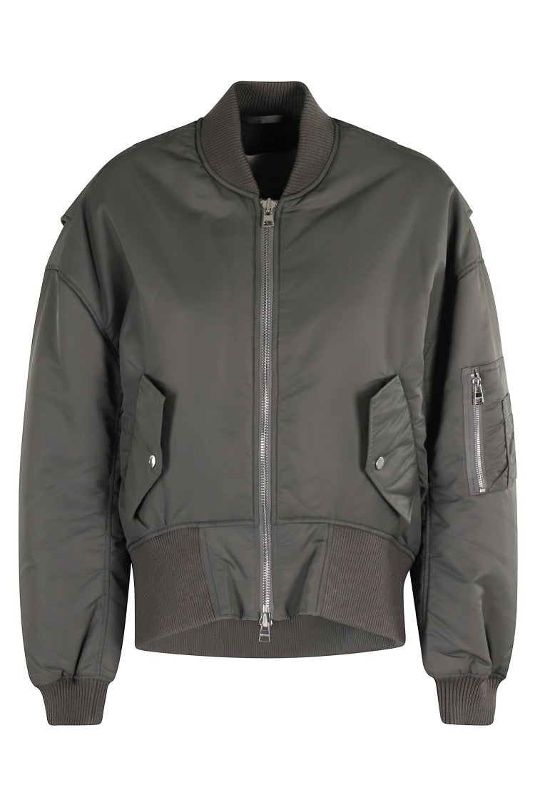 J. W. Anderson Oversized Curved Hem Bomber Jacket