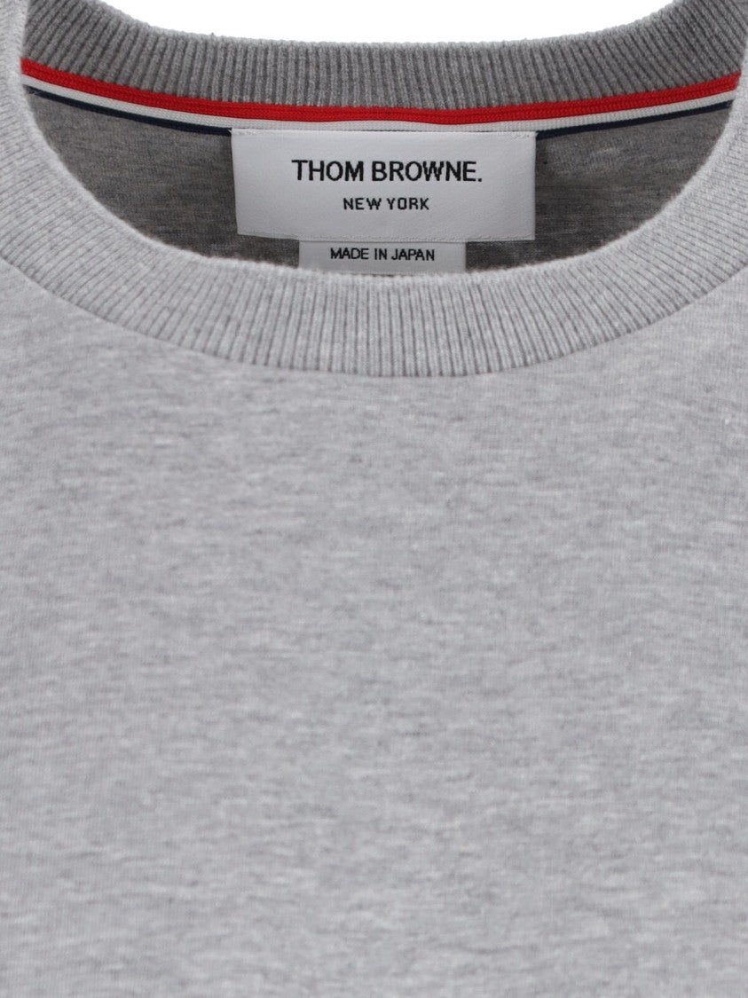 Thom Browne Logo T-Shirt – Grey