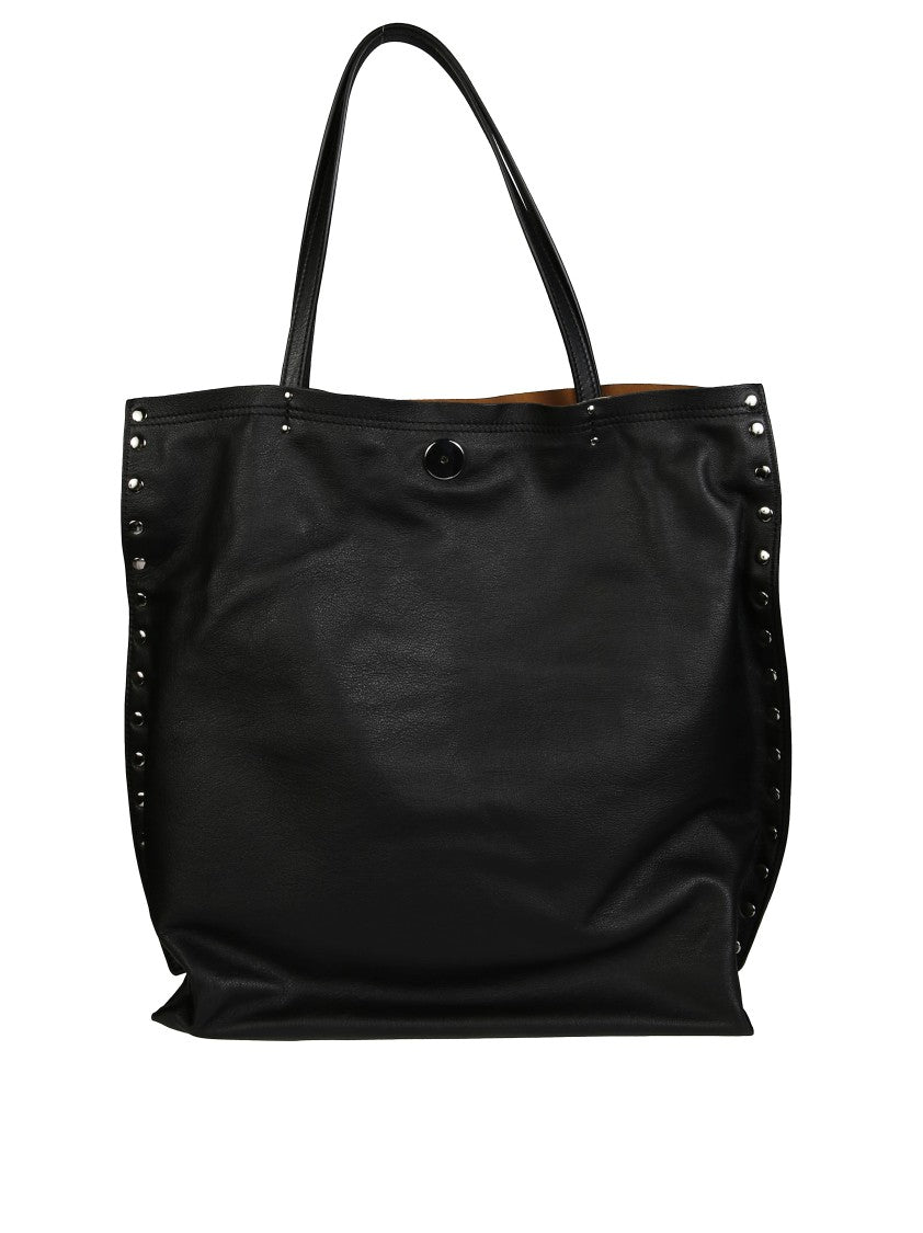 Zanellato Soft Leather Tote Bag With Design