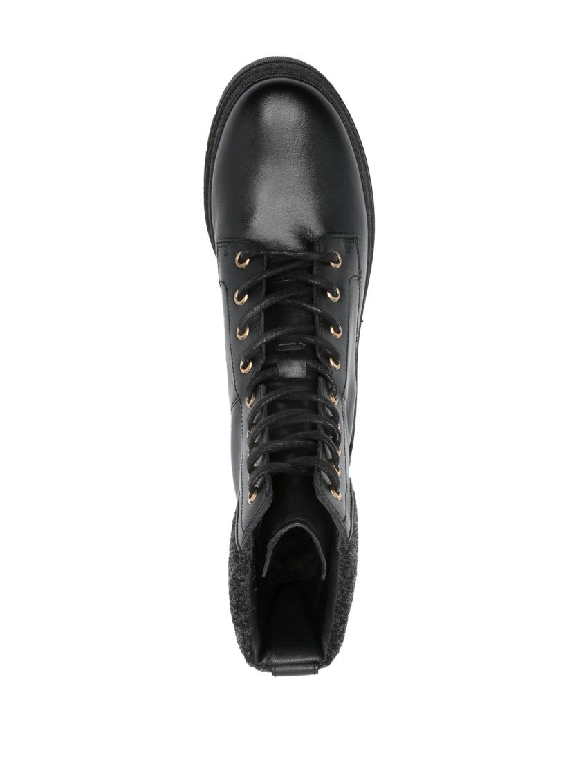 Tommy Hilfiger Feminine Felt Lace Up Bootie