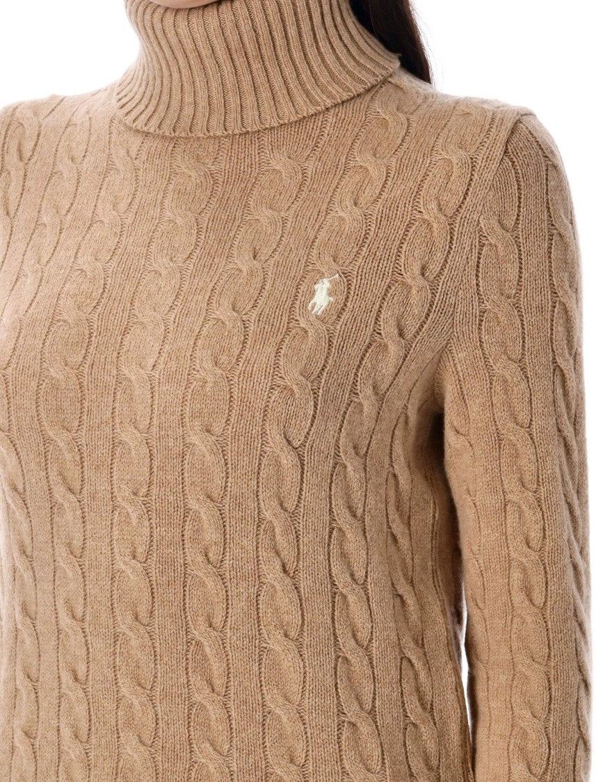 Polo Ralph Lauren High Neck Knit Cable Sweater