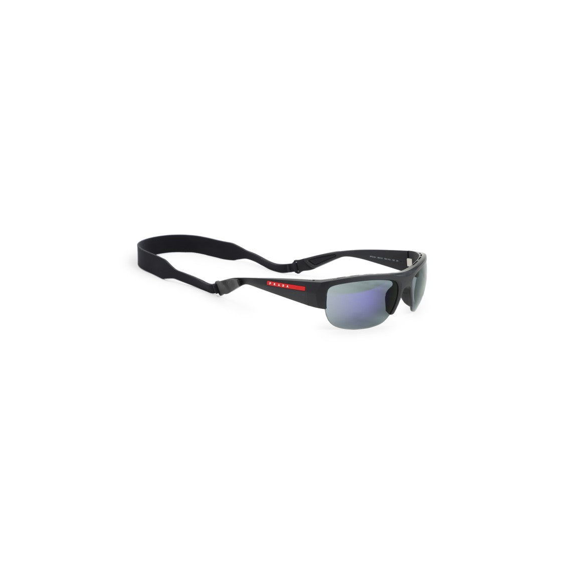 Prada Linea Rossa Wraparound Acetate Sunglasses With Gradient Lenses