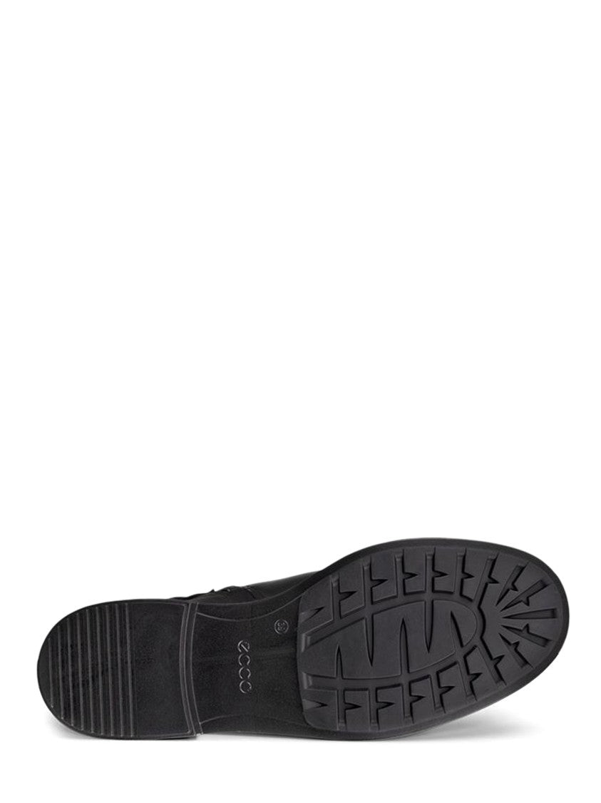 Ecco Polished Black Tall Boots