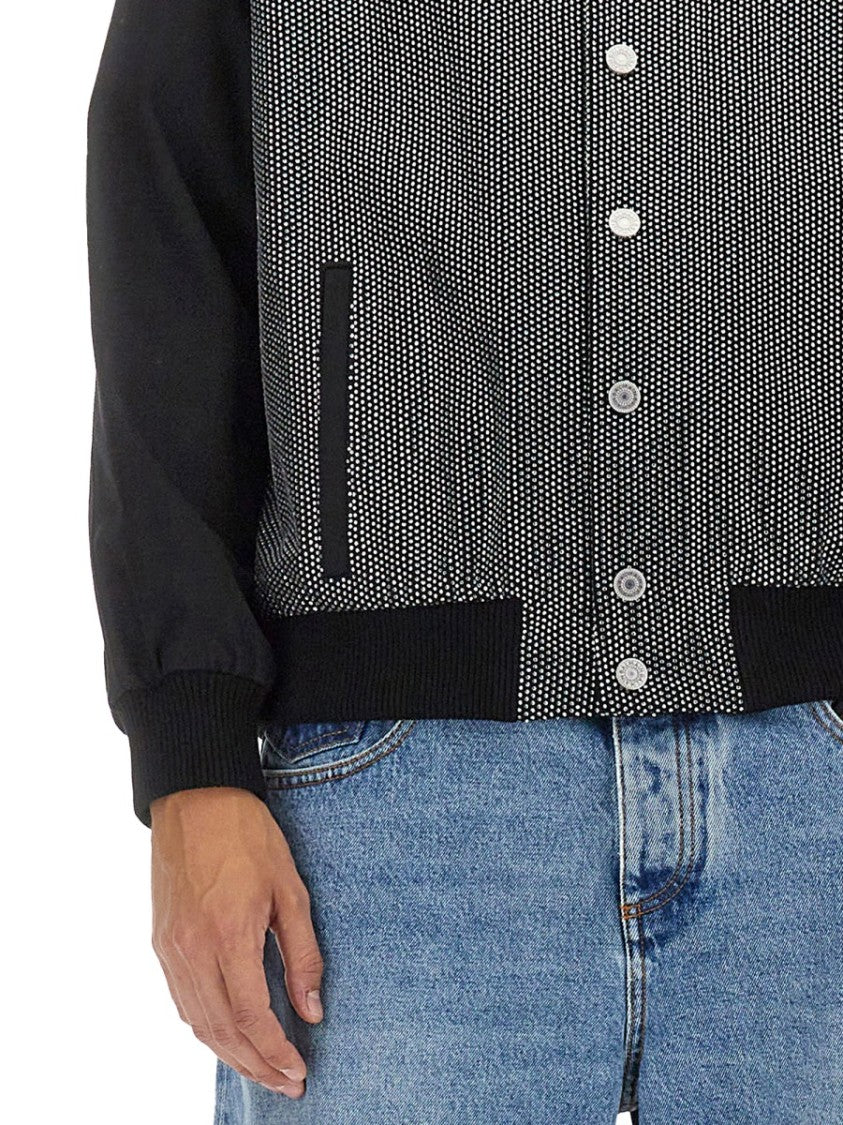 Balmain Textured Bomber Jacket