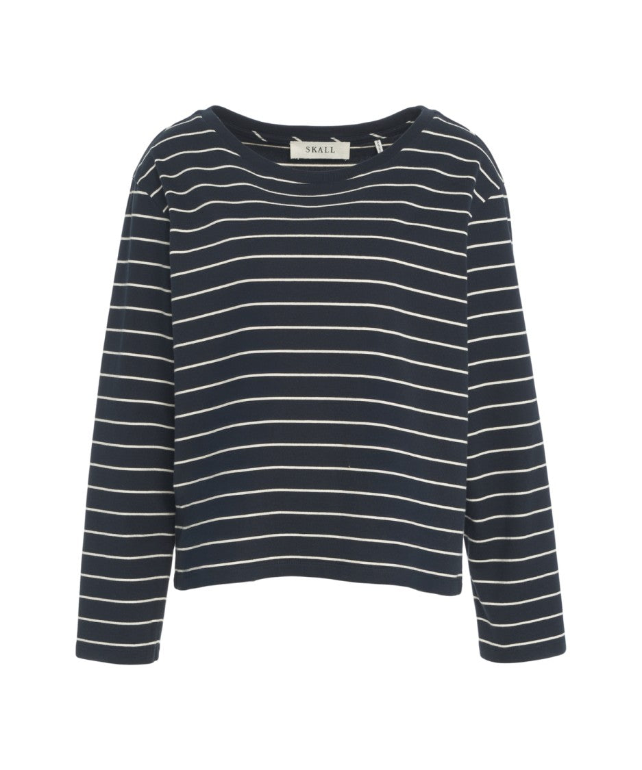 Skall Studio Long-Sleeve Loui T-Shirt With Classic Round Neckline