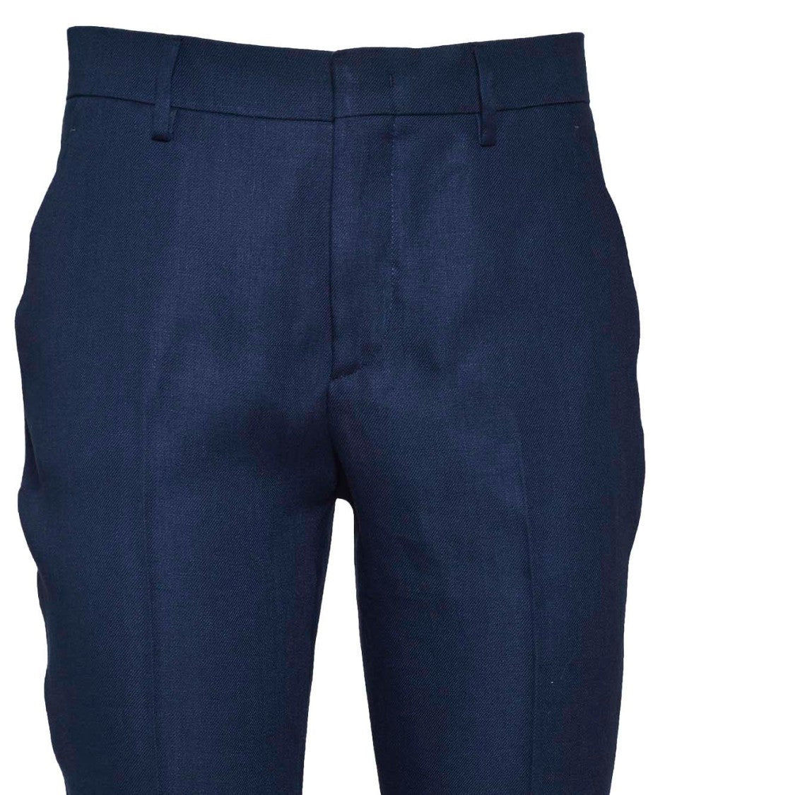 Tagliatore Psdla Blue Linen Trousers