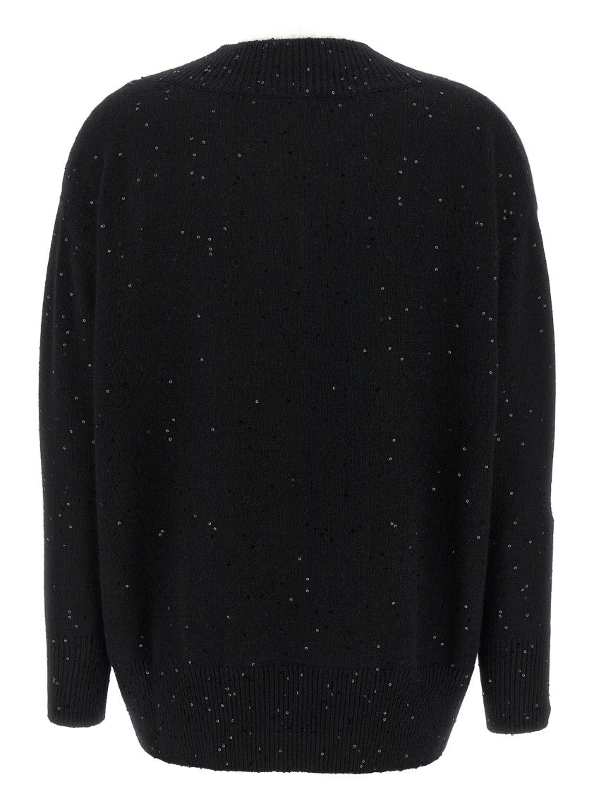 Brunello Cucinelli Cashmere And Silk V-Neck Sweater