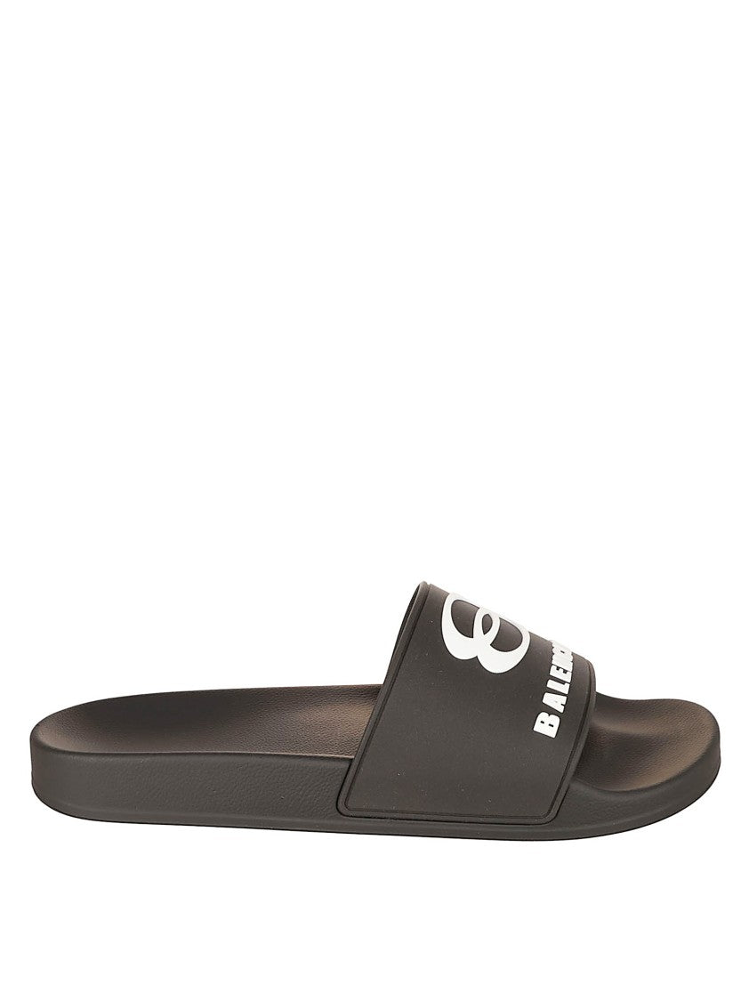 Balenciaga Slide Sandals With Molded Insole