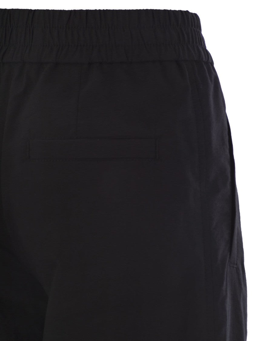 Brunello Cucinelli Loose Fit Cotton Trousers